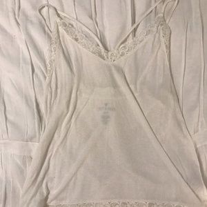 White Lacy Cami